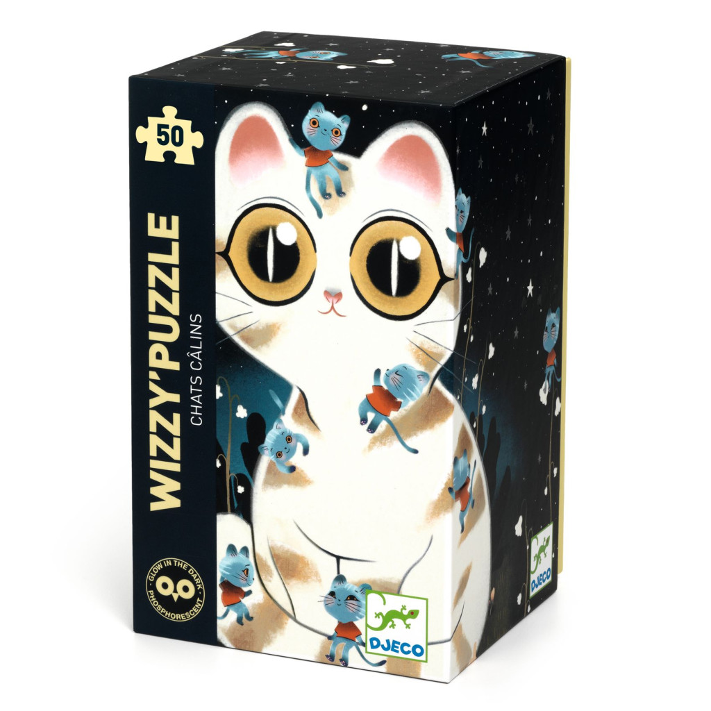 Varázs puzzle - Macskusz, 50 db-os - Cuddly cats – fő nézet