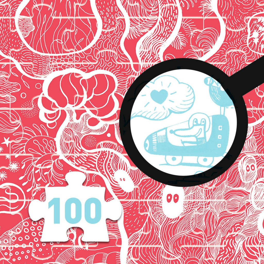 Varázs puzzle - Elvarázsolt fa, 100 db-os - The enchanted tree – alternatív kép 1