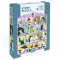Djeco Mese puzzle - Piroska és a farkas, 35 db-os - Little Red Riding Hood, 6–8 év, Papír / Karton