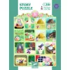 Djeco Mese puzzle - A három kismalac, 35 db-os - The Three Little Pigs, 6–8 év, Többszínű