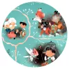 Djeco Mese puzzle - Pinokkió, 54 db-os - Pinocchio, 6–8 év, Többszínű