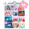 Djeco Mese puzzle - Hamupipőke, 54 db-os - Cinderella, 6–8 év, Többszínű