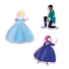 Djeco Mese puzzle - Hamupipőke, 54 db-os - Cinderella, 6–8 év, Többszínű
