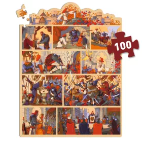 Mese puzzle - Artúr király, 100 db-os - The King Arthur