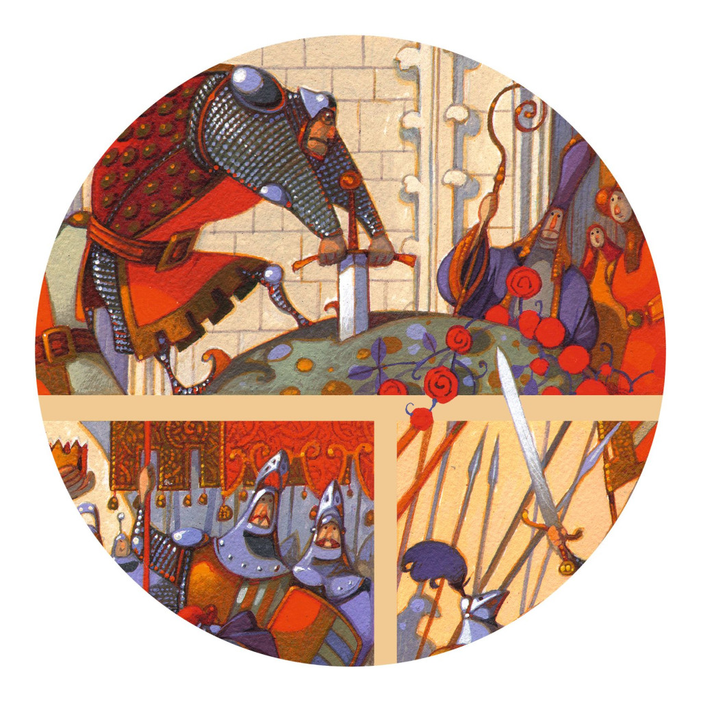 Mese puzzle - Artúr király, 100 db-os - The King Arthur – alternatív kép 2