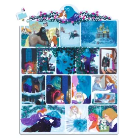 Djeco Mese puzzle - A szépség és a szörnyeteg, 100 db-os - Beauty and the Beast, 6–8 év, Többszínű
