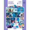 Djeco Mese puzzle - A szépség és a szörnyeteg, 100 db-os - Beauty and the Beast, 6–8 év, Többszínű