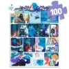 Djeco Mese puzzle - A szépség és a szörnyeteg, 100 db-os - Beauty and the Beast, 6–8 év, Többszínű