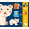 Primo puzzle - Az erdőben, 9-12-16 db-os