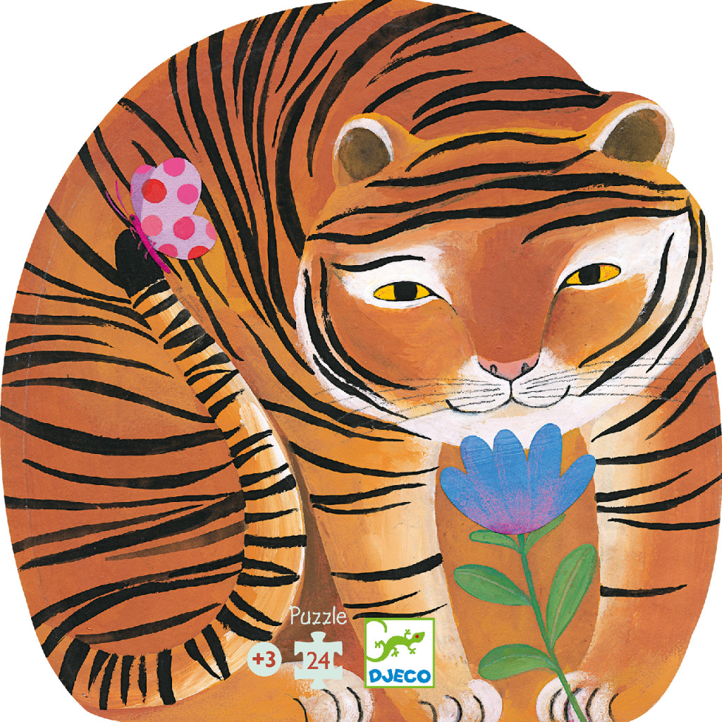Formadobozos puzzle - A tigris sétája - The tiger's walk – alternatív kép 1