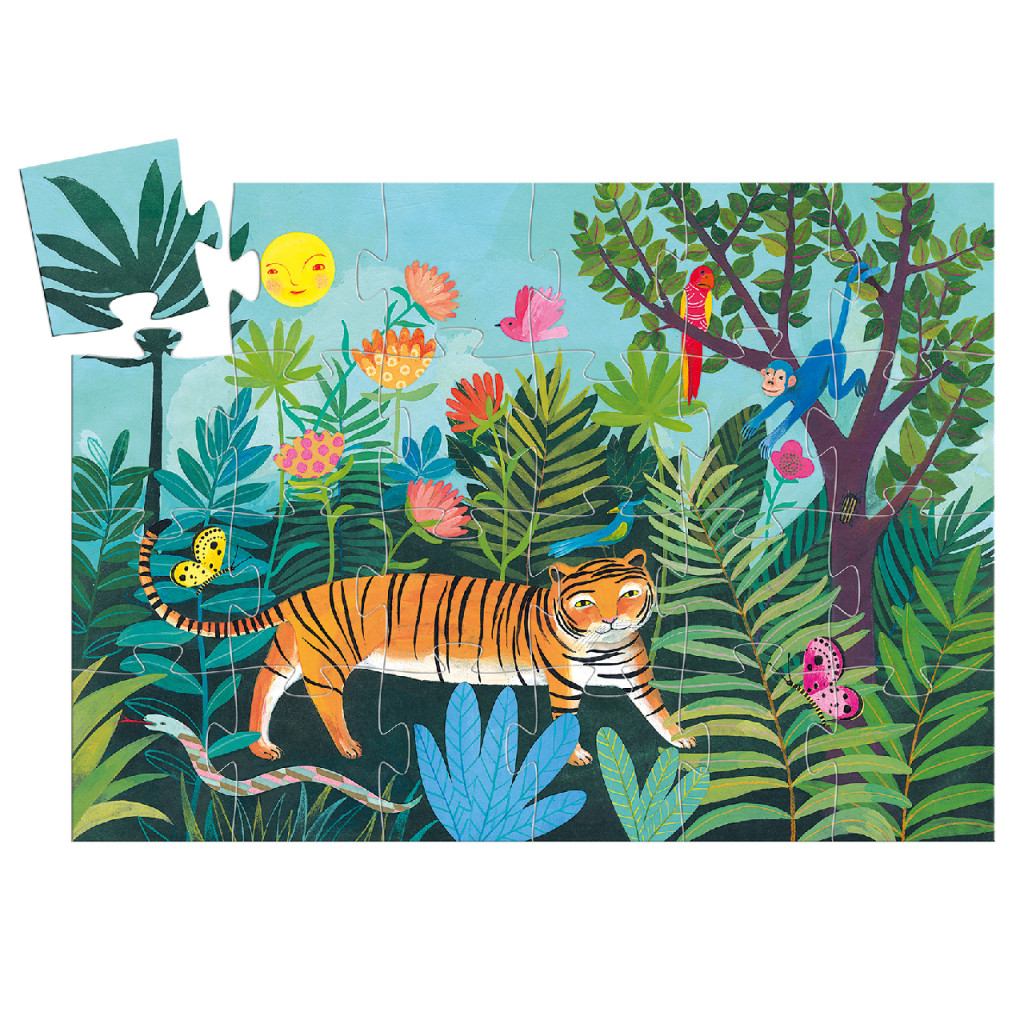 Formadobozos puzzle - A tigris sétája - The tiger's walk – alternatív kép 2