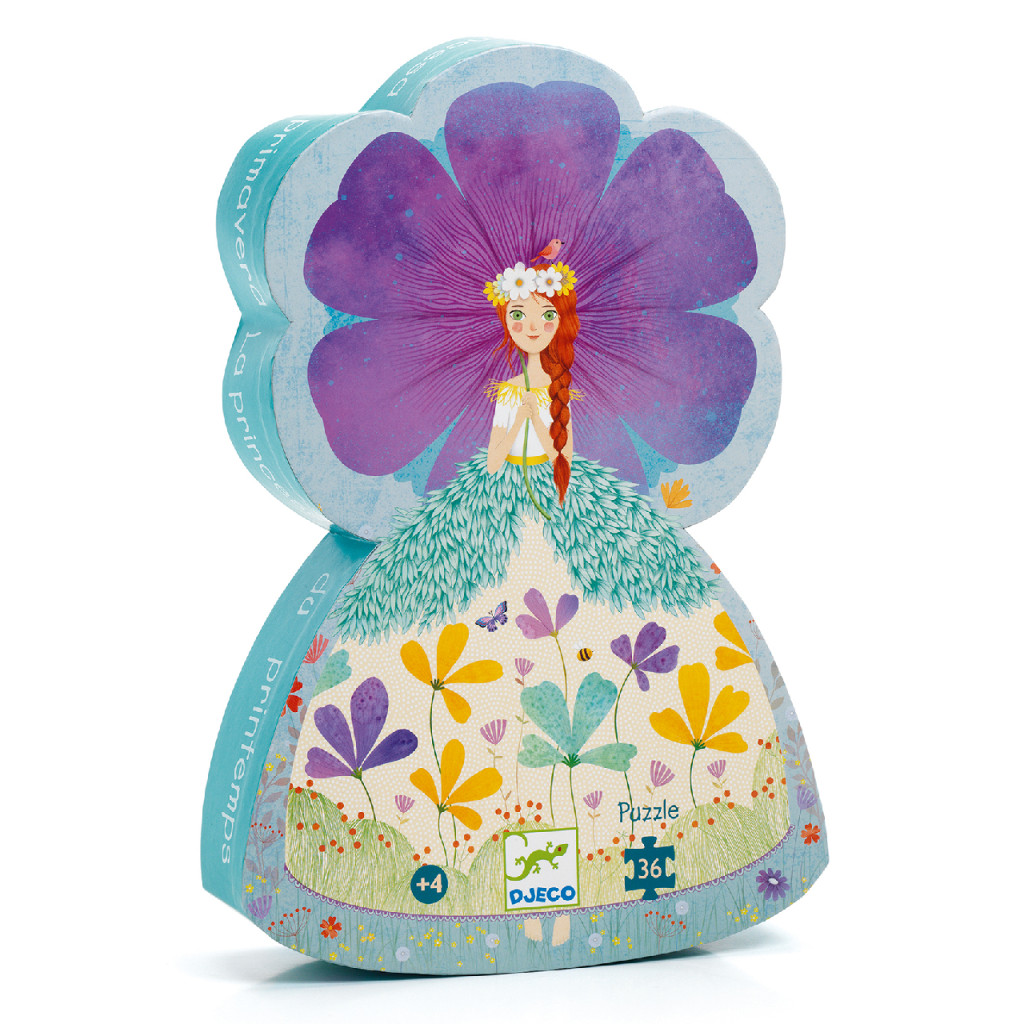 Formadobozos puzzle - Tavasz hercegnő, 36 db-os - The princess of spring – fő nézet