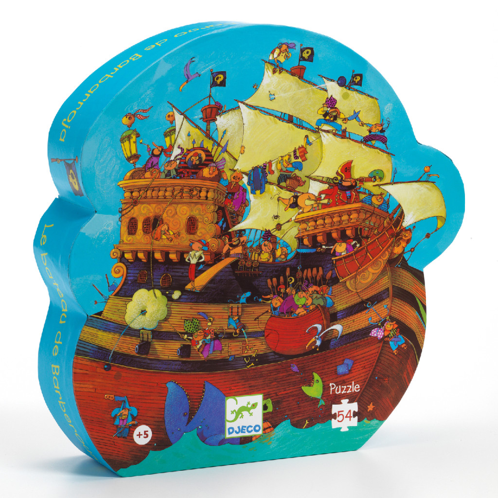 Formadobozos puzzle - Barbarossa hajója, 54 db-os - Barbarossa's Boat – fő nézet
