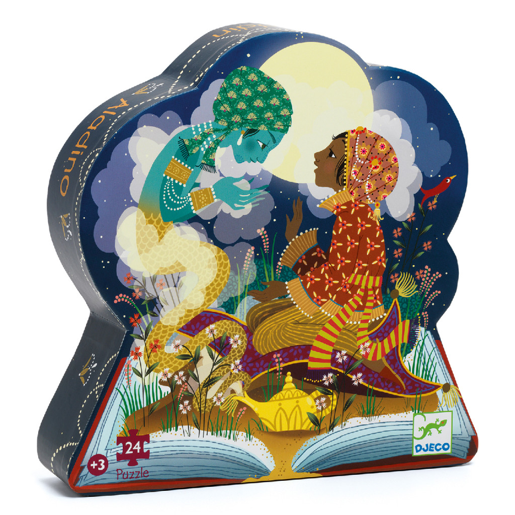 Formadobozos puzzle - Aladdin, 24 db-os - Aladdin – fő nézet