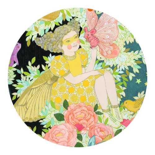 Formadobozos puzzle - Flóra álomfája, 54 db-os - Flora's Tree