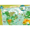Megfigyeltető puzzle - Lenyűgöző világ, 200 db-os - A round the world + booklet