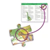 Megfigyeltető puzzle - Dinoszauruszok, 100 db-os - Dinosaurs + booklet