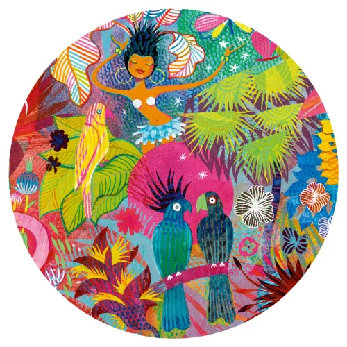 Megfigyeltető puzzle - Riói karnevál, 200 db-os - Rio Carnival
