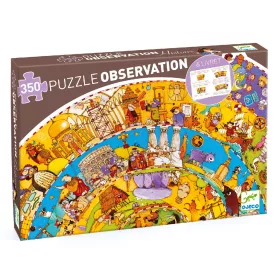   Megfigyeltető puzzle - Történelem, 350 db-os spirál puzzle - History + booklet