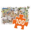 Megfigyeltető puzzle - Bevehetetlen vár, 100 db-os - Fortified castle