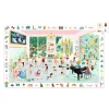 Djeco Megfigyeltető puzzle - Balett iskola, 100 db-os - The dance school, 6–8 év, Többszínű