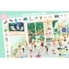 Djeco Megfigyeltető puzzle - Balett iskola, 100 db-os - The dance school, 6–8 év, Többszínű