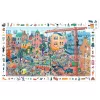 Megfigyeltető puzzle - A város, 200 db-os - The city