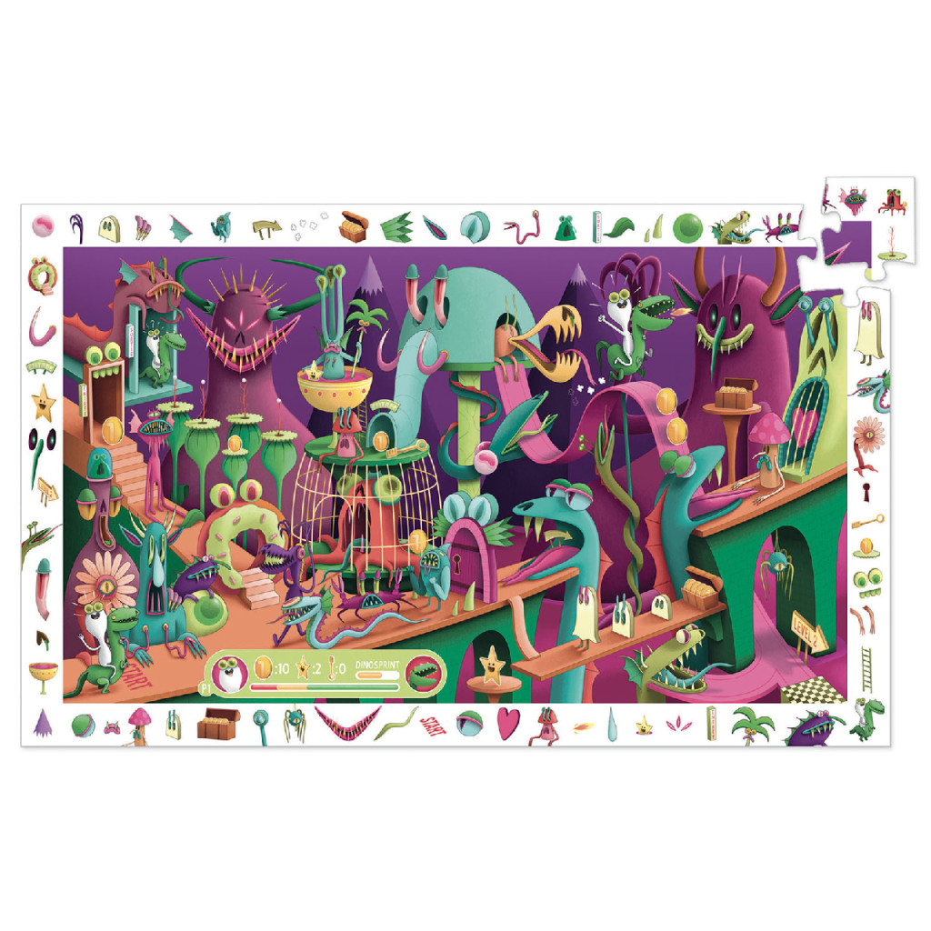 Megfigyeltető puzzle - Videójátékban, 200 db-os - In a video game – alternatív kép 1