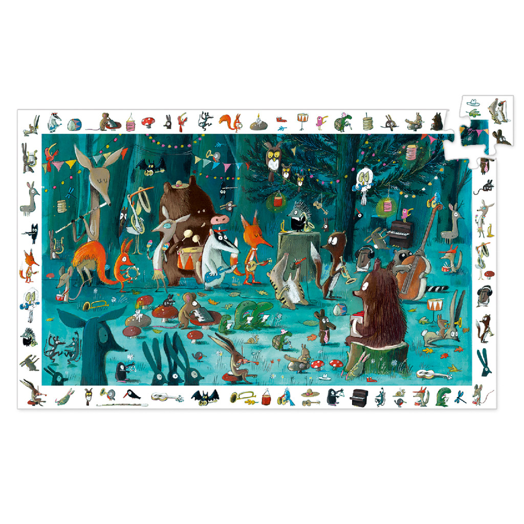 Megfigyeltető puzzle - Zenekar, 35 db-os - The orchestra – alternatív kép 2