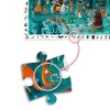 Djeco Megfigyeltető puzzle - Zenekar, 35 db-os - The orchestra, 6–8 év, Többszínű