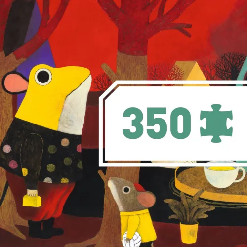 Djeco Művész puzzle - Vulkánia, 350 db-os - Volcania, 6–8 év, Többszínű