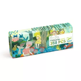 Djeco Művész puzzle - Folyóparti piknik, 350 db-os - River Party, 6–8 év, Többszínű