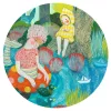 Djeco Művész puzzle - Folyóparti piknik, 350 db-os - River Party, 6–8 év, Többszínű