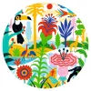 Djeco Művész puzzle - Dzsungel, 100 db-os - Jungle, 6–8 év, Többszínű
