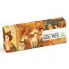Djeco Művész puzzle - Egyszarvú és a hölgy, 500 db-os - Unicorn lady, 12–15 év, Többszínű