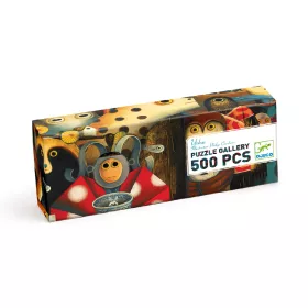 Djeco Művész puzzle - Álomban, 500 db-os - Yokai, 12–15 év, Többszínű