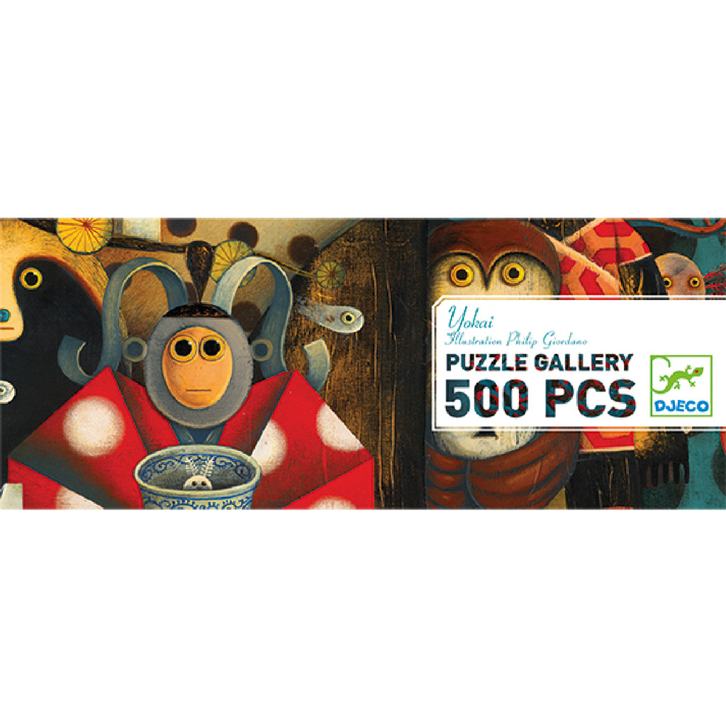 Művész puzzle - Álomban, 500 db-os - Yokai – alternatív kép 1