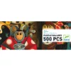Djeco Művész puzzle - Álomban, 500 db-os - Yokai, 12–15 év, Többszínű