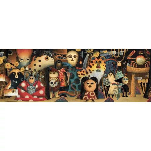 Djeco Művész puzzle - Álomban, 500 db-os - Yokai, 12–15 év, Többszínű