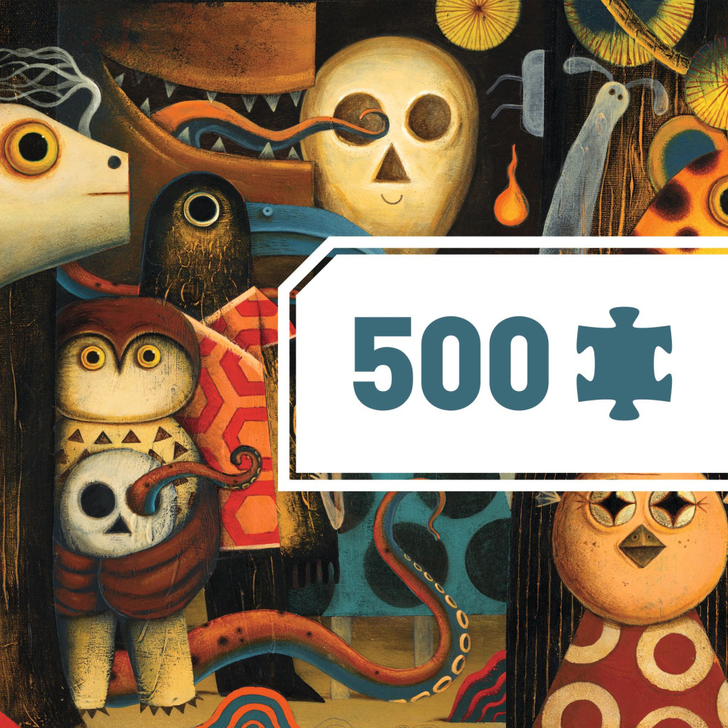 Művész puzzle - Álomban, 500 db-os - Yokai – alternatív kép 3