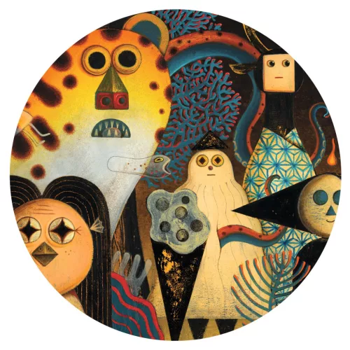 Djeco Művész puzzle - Álomban, 500 db-os - Yokai, 12–15 év, Többszínű
