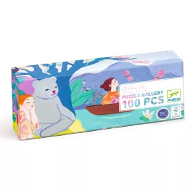 Djeco Művész puzzle - Gyermekek tava - Children's lake, 6–8 év, Többszínű