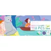 Djeco Művész puzzle - Gyermekek tava - Children's lake, 6–8 év, Többszínű