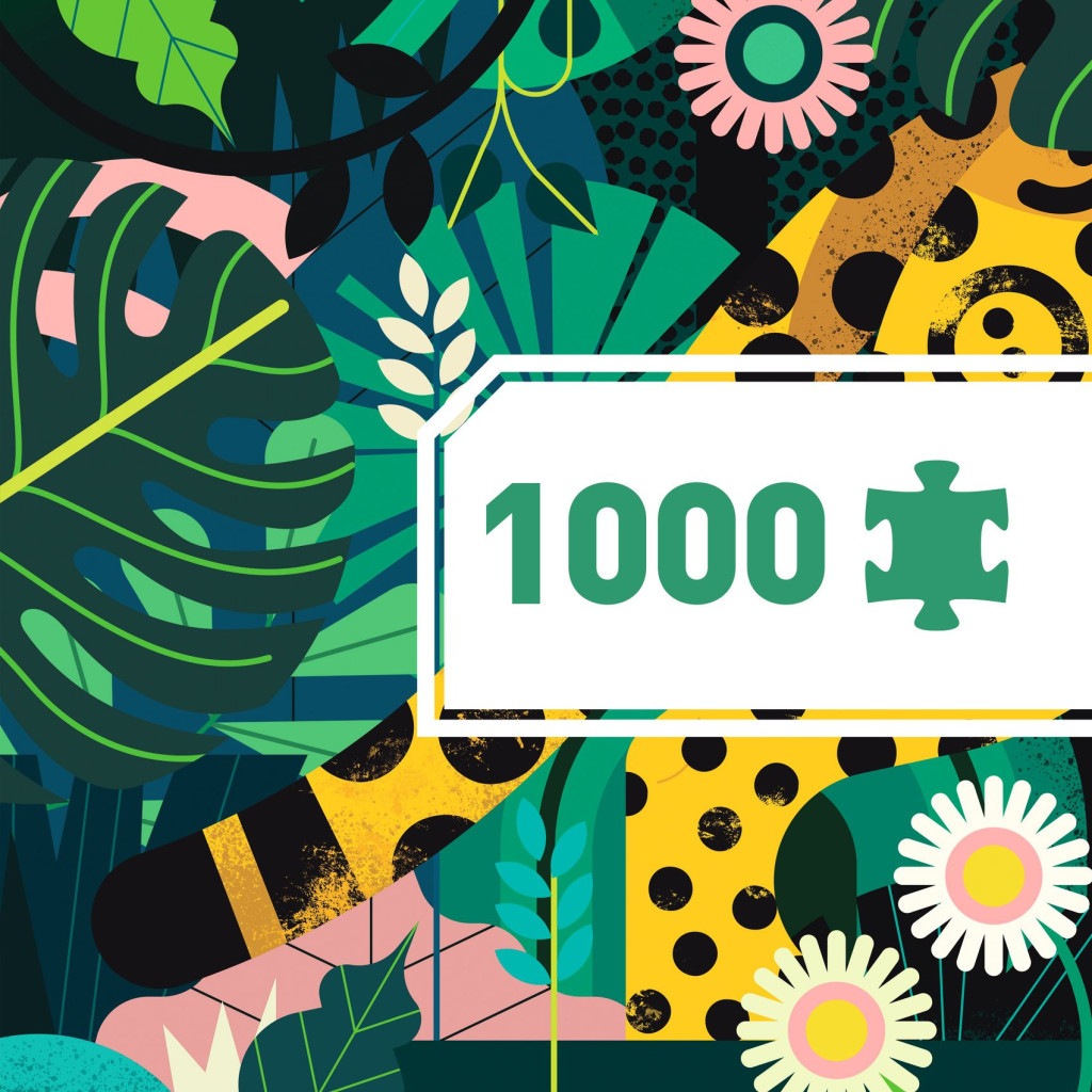 Művész puzzle - Leopárd, 1000 db-os - Leopard – alternatív kép 1