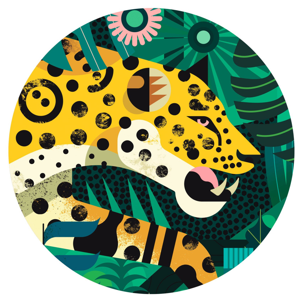 Művész puzzle - Leopárd, 1000 db-os - Leopard – alternatív kép 2