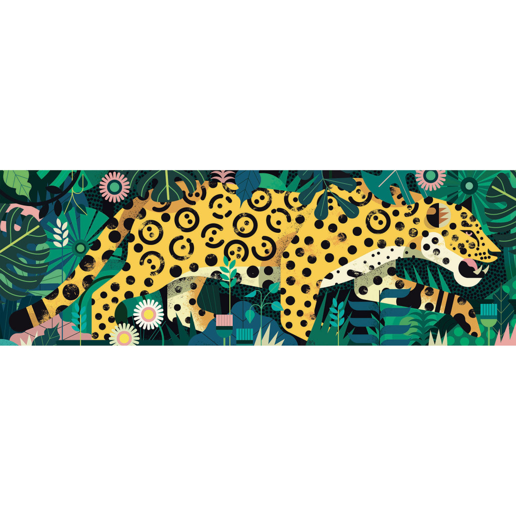 Művész puzzle - Leopárd, 1000 db-os - Leopard – alternatív kép 3