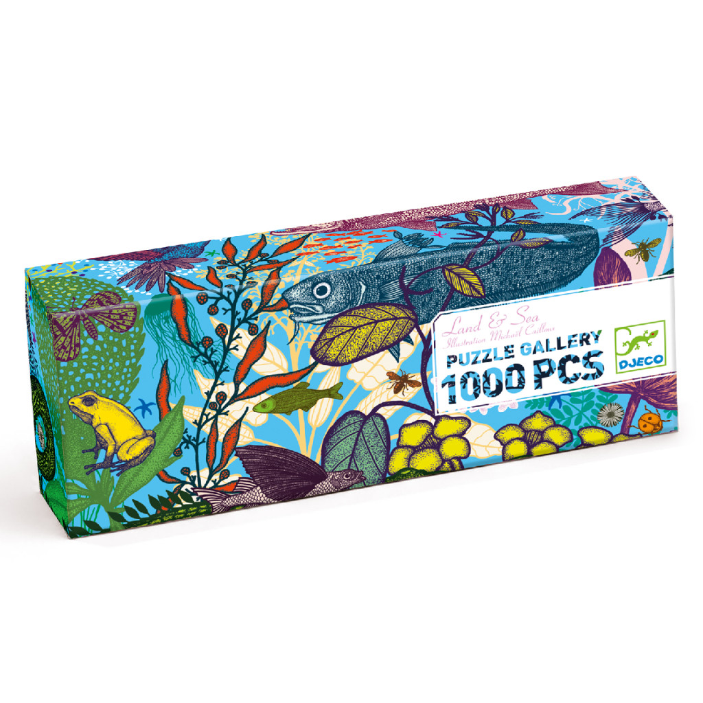 Művész puzzle - Föld és tenger, 1000 db-os - Land and Sea – fő nézet