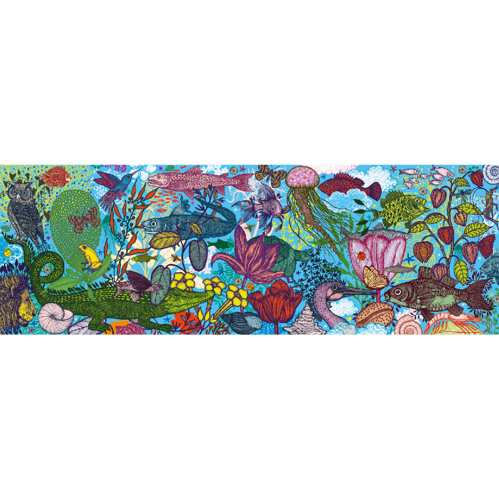 Művész puzzle - Föld és tenger, 1000 db-os - Land and Sea – alternatív kép 2