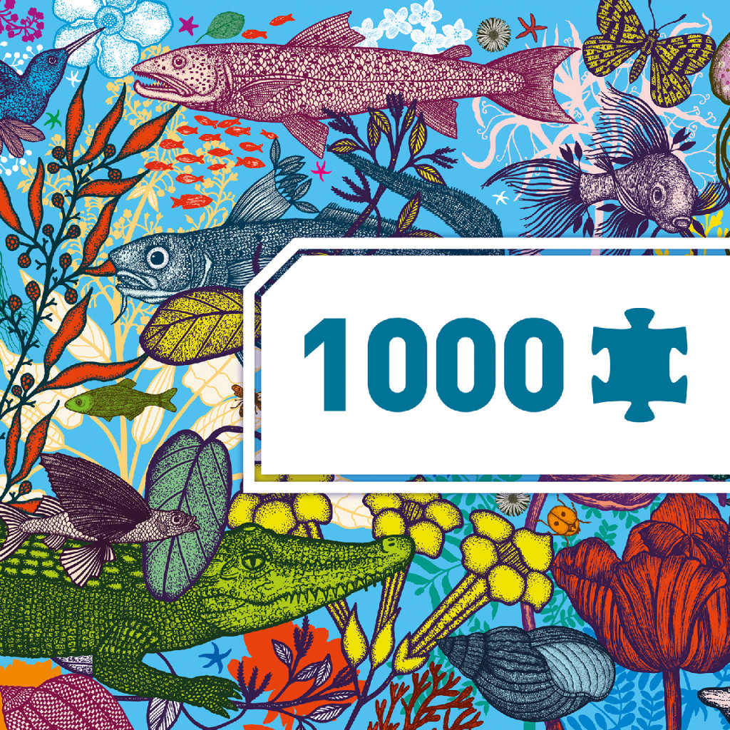 Művész puzzle - Föld és tenger, 1000 db-os - Land and Sea – alternatív kép 3