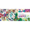 Djeco Művész puzzle - Szivárványos tigrisek, 1000 db-os - Rainbow Tigers, 12–15 év, Többszínű